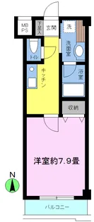 フレグランス【3階】の間取り