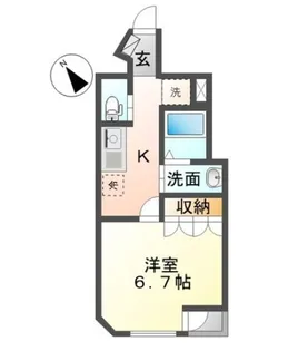 ラヴァリエ【3階】の間取り