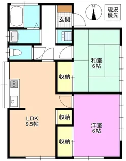 長野県塩尻市大字広丘吉田【一戸建】の間取り