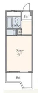 SENSE神戸西 角【3階】の間取り