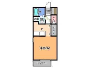 グリフル・ガーデン【1階】の間取り