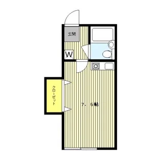 ヴァイルヘンハイム【2階】の間取り