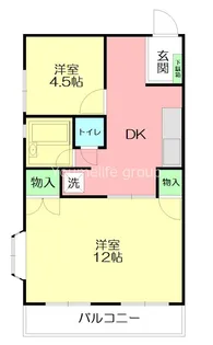 TYKMYハウス(テイクミーハウス)【3階】の間取り