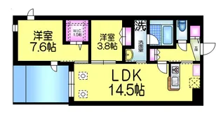 レガリア【3階】の間取り