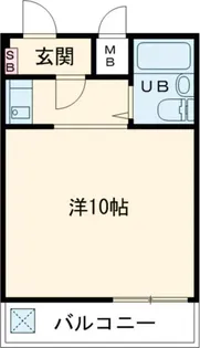コーポ三和新大宮I号館【4階】の間取り