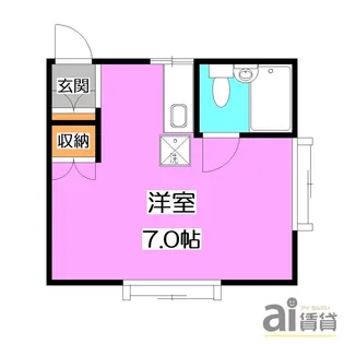 東京都東村山市秋津町5【アパート】の間取り