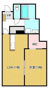 ル・プランタン【1階】の間取り
