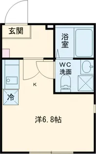 ハーモニーテラス北小岩XVII【1階】の間取り
