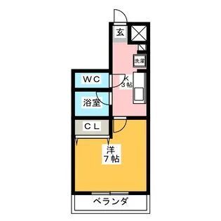 ラミティエ【3階】の間取り