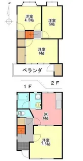 静岡県浜松市中央区三和町【一戸建】の間取り