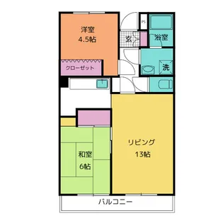 第2大越ビル【8階】の間取り