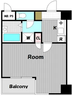 神奈川県川崎市川崎区本町1【マンション】の間取り