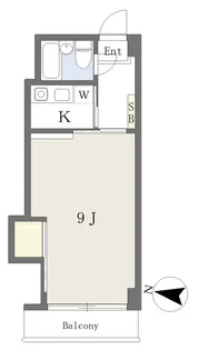 エリートイン柏木【4階】の間取り