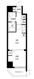 東京都荒川区東日暮里5【マンション】の間取り