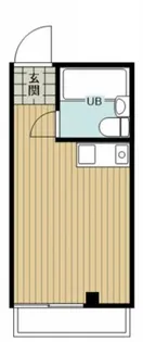 松下ビル【3階】の間取り