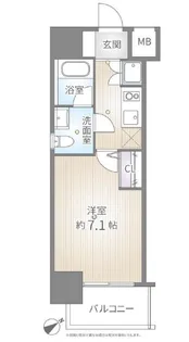 ジェノヴィア高田馬場【5階】の間取り