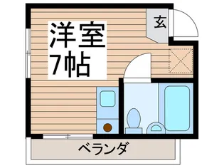 ライクコ-ト【2階】の間取り
