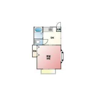 カーサY5【1階】の間取り