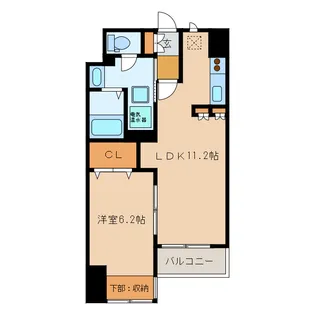 静岡県浜松市中央区常盤町【マンション】の間取り