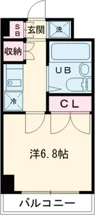 ホワイトリヴィエール【3階】の間取り
