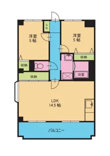 ドミールS・T【3階】の間取り