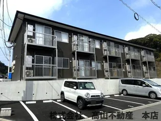 福岡県宗像市名残【アパート】の外観