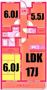 ReDEAL横浜大岡レジデンス【3階】の間取り