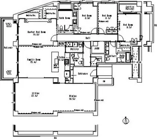ガーデン高輪【2階】の間取り