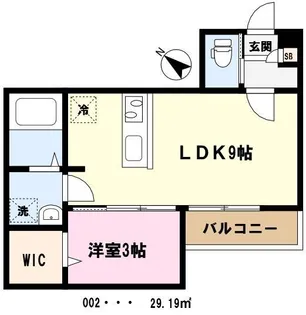埼玉県蕨市錦町6【アパート】の間取り