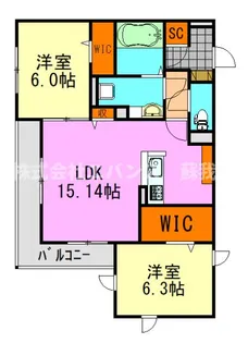ルミナス【2階】の間取り