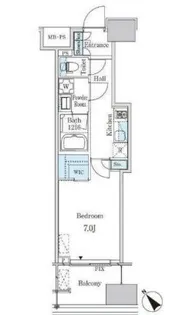 レガシス中目黒【3階】の間取り