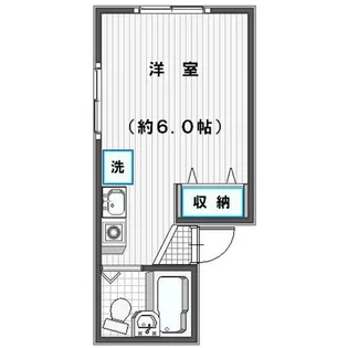 グリーンハイツ【1階】の間取り