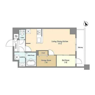東京都墨田区向島5【マンション】の間取り