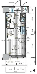 メインステージ北千住IV【2階】の間取り