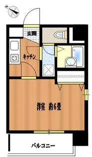 東京都中央区日本橋小舟町【マンション】の間取り