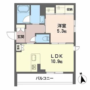 シャーメゾン プランドール【3階】の間取り