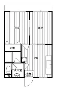 ダイヤハイツ【1階】の間取り