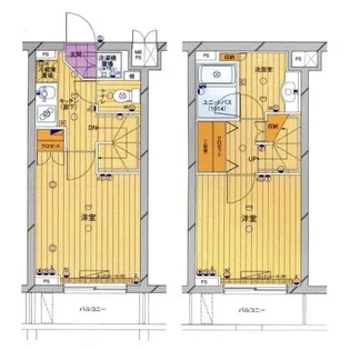東京都中野区大和町3【マンション】の間取り