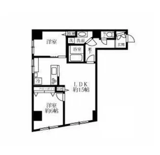 パールハイツ笹塚【7階】の間取り