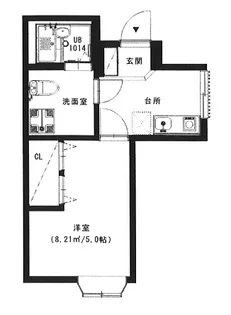 ES-III【1階】の間取り