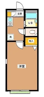 アグラード【1階】の間取り