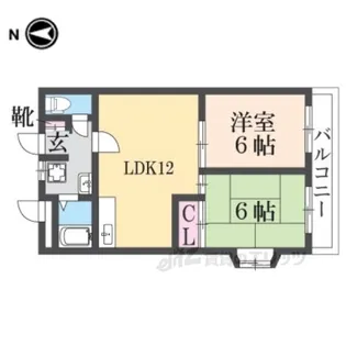 AMITY桜井【3階】の間取り