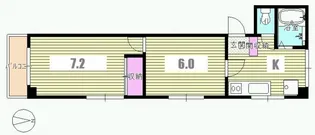 上原マンション【3階】の間取り