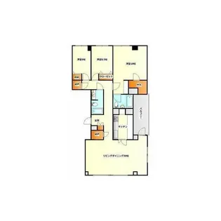 ブラフ100【6階】の間取り