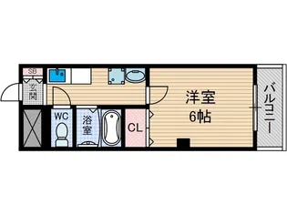 イーズ南春日丘【1階】の間取り