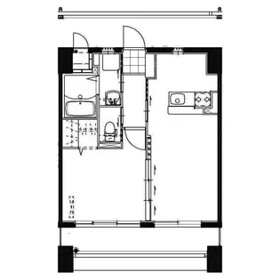 トライベッカ神宮【3階】の間取り