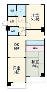 サンシャイン大森【3階】の間取り
