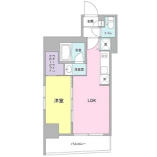 ミュプレ恵比寿【3階】の間取り