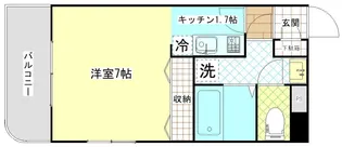 ラ ファミーユ【5階】の間取り