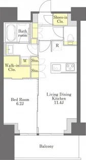 プライムメゾン江古田の杜イースト【11階】の間取り